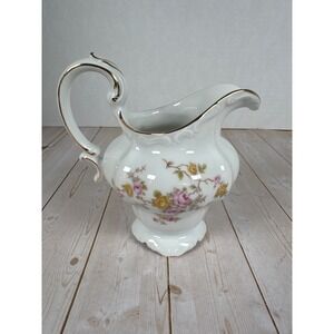 Johann Haviland Michele Creamer Bavaria Germany‎ Floral Gold Trim